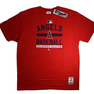 NWT Majestic Angels Baseball T-Shirt